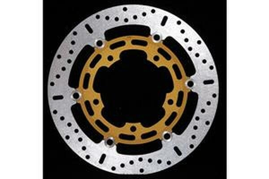Brake Rotor X Series Floating Round Gold, Stainless Steel