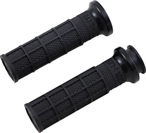 Indian Hart-luck Signature V-twin Lock-on Grips Black