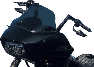 1-1/2(r) Ez Install Flat Top Handlebar Black, 4, nordicamoto.ro