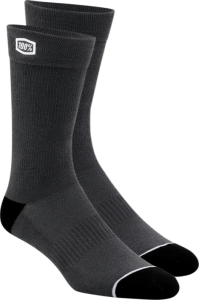 Sosete 100% Solid Gray S/M, 1, nordicamoto.ro