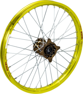 Elite Mx-en Wheel, Silver Spokes Gold, 1, nordicamoto.ro