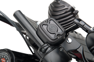 Cafe Front Brake Master Cylinder Cover Black, 1, nordicamoto.ro