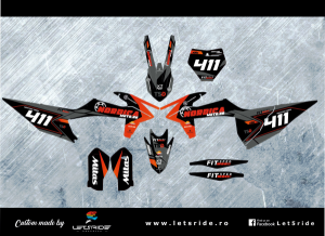 Kit stickere NordicaMoto KTM SX 20-23