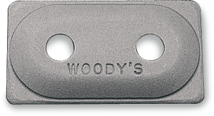 Double Digger® Aluminum Support Plates Natural, 1, nordicamoto.ro