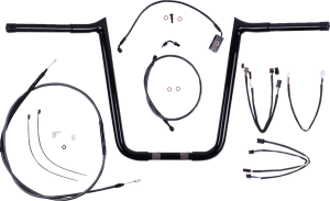 1-1/4(r) Viking Handlebar Installation Kit Silver