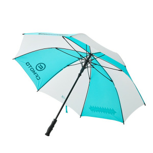 UMBRELĂ CFMOTO CU MÂNER LUNG ALB/ALBASTRU