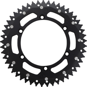 MOOSE RACING Pinion dublu negru, 2, nordicamoto.ro