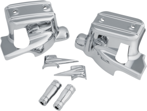 Handlebar Control Cover Kit Silver, 1, nordicamoto.ro