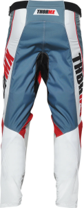 Pantaloni Thor Pulse 03 Le Steel/Red 30, 4, nordicamoto.ro