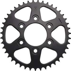 JT SPROCKETS Steel Rear Sprocket Black 