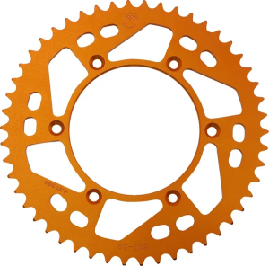 MOOSE RACING Rear Aluminum Sprocket Orange 