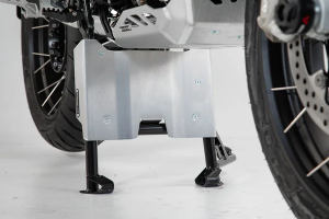 Extensie pentru protecția motorului, argintie, 1, nordicamoto.ro