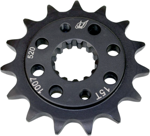 Lightweight Steel Sprocket Black, Zinc, 1, nordicamoto.ro