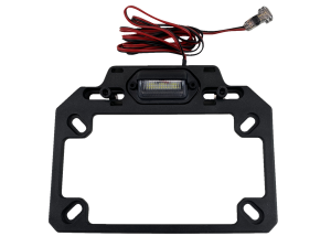 License Plate Mount Black