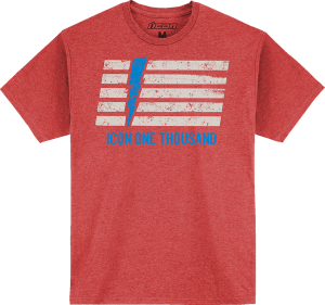 Tricou Icon Invasion Stripe Red