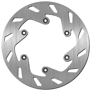 Brake Rotor Round Silver