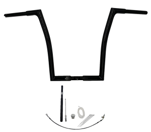 1-1/4(r) Ez Install Flat Top Handlebar Kit Black, 3, nordicamoto.ro
