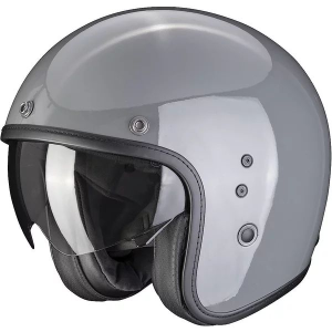Casca open face SCORPION BELFAST EVO SOLID S NEGRU MAT, 3, nordicamoto.ro