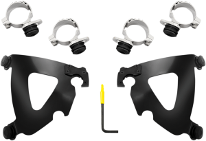 Road Warrior Fairing Trigger-lock Mounting Kit Black, 1, nordicamoto.ro