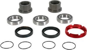 Watertight Wheel Collar And Bearing Kits Black, Silver