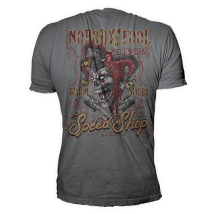 Nobody's Fool T- Shirt Gray M, 4, nordicamoto.ro