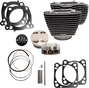 131(r) Stroker Cylinder And Piston Kit Black, 1, nordicamoto.ro