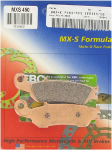 Racing Sintered  (r)mxs(r) Brake Pads