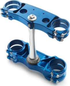 Factory Racing triple clamp