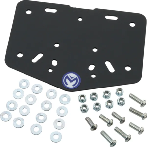 MOOSE RACING License Plate Holder Black 