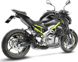 Tobă de eșapament LeoVince LV Corsa S Full Black Slip-On pentru Kawasaki Z900 / Z900 A2, 3, nordicamoto.ro