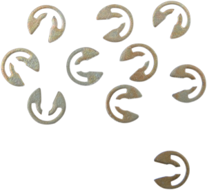 Throttle Screw Retaining Rings Silver