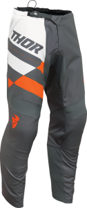 Pantaloni Thor  Sector Checker Gray/Orange