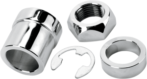 Axle Spacer/nut Kit Silver, 1, nordicamoto.ro