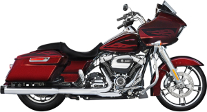 Muffler Slip-on 4(r) Duals For Touring Chrome