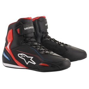 Ghete Alpinestars Faster-3 Honda Edition Negru/Rosu/Albastru