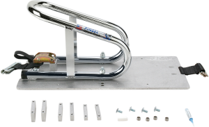 Removable E-track Chock Chrome, 1, nordicamoto.ro