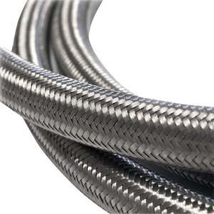 Fiber Braided Oil Hose Stainless Steel, 1, nordicamoto.ro