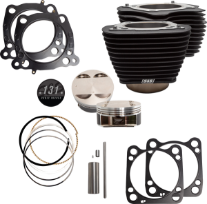 131(r) Stroker Cylinder And Piston Kit Black
