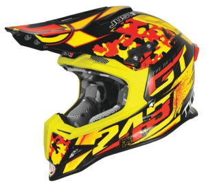 Casca Just1 J12 Tim Gajser Replica Black/Yellow/Red