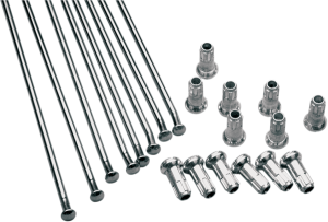 Components For Pro Series Wheel Polished, Silver, 2, nordicamoto.ro