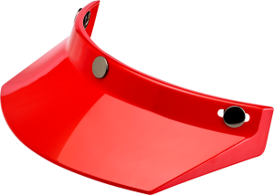 3-snap Moto Helmet Visor Red ONE SIZE, 1, nordicamoto.ro