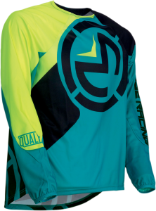 Tricou Moose Qualifier Teal/Fluorescent Yellow