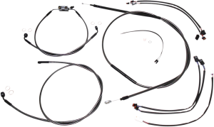 Black Pearl Designer Handlebar Installation Kit Black