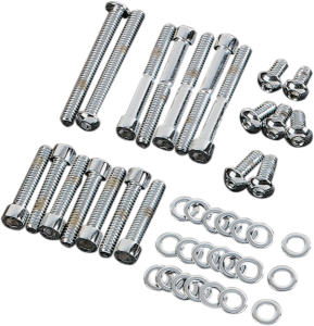 Primary Bolt Kit Chrome, 2, nordicamoto.ro
