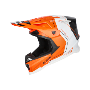 Casca Acerbis T711 Portocaliu Fluo/Negru