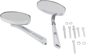 Ellipse Mirrors Silver, 2, nordicamoto.ro