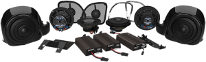 900 Watt 6-speaker Complete Amplified Kit Black, 1, nordicamoto.ro