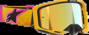 Vision 8 Corp Goggle Orange, Pink, Yellow 