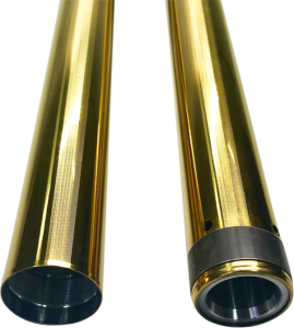 49mm Fork Tubes Gold, Titanium Nitrite Coated, 2, nordicamoto.ro