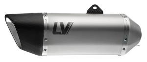Tobă de eșapament LeoVince LV-14R Slip-On pentru Yamaha MT-07 Tracer 7 Tracer 7 GT, 3, nordicamoto.ro